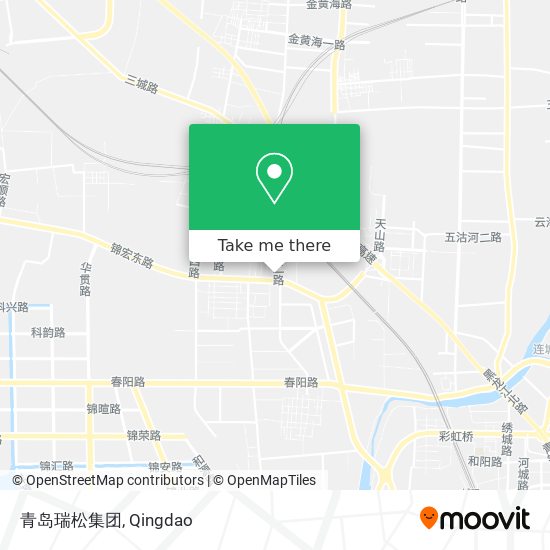 青岛瑞松集团 map