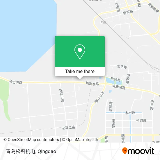 青岛松科机电 map