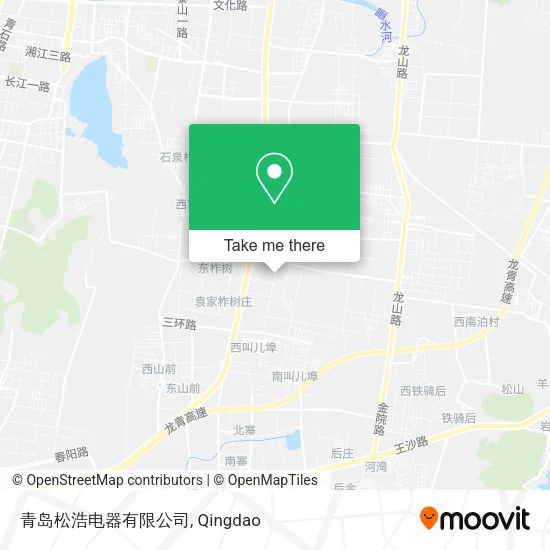 青岛松浩电器有限公司 map