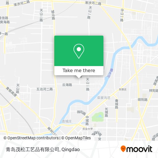 青岛茂松工艺品有限公司 map