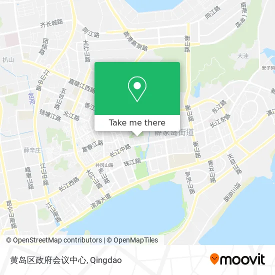 黄岛区政府会议中心 map