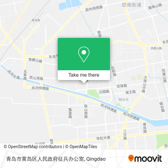 青岛市黄岛区人民政府征兵办公室 map