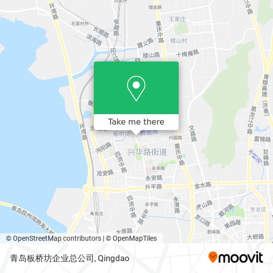青岛板桥坊企业总公司 map