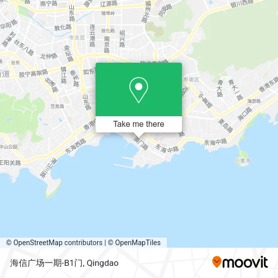 海信广场一期-B1门 map