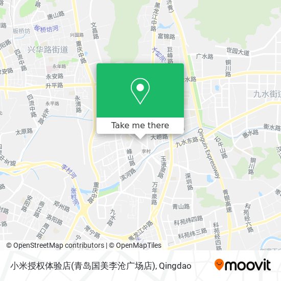 小米授权体验店(青岛国美李沧广场店) map