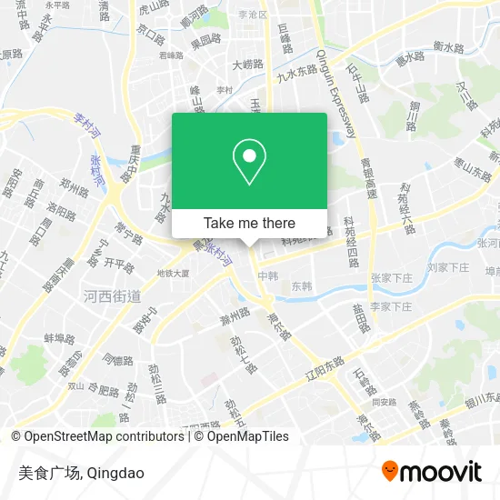 美食广场 map