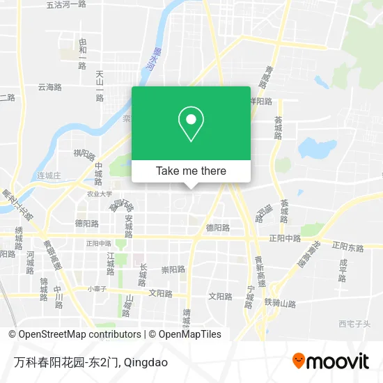 万科春阳花园-东2门 map