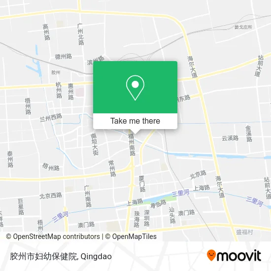 胶州市妇幼保健院 map