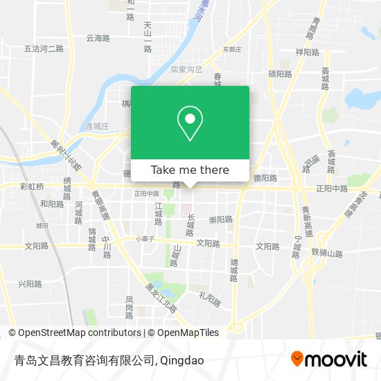 青岛文昌教育咨询有限公司 map