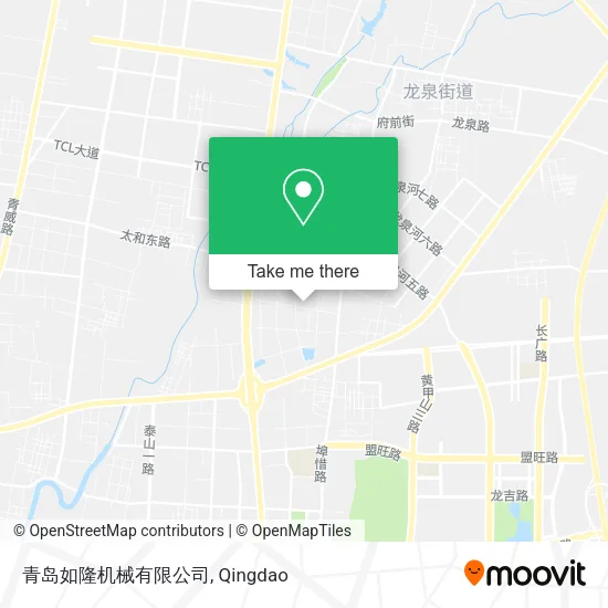 青岛如隆机械有限公司 map
