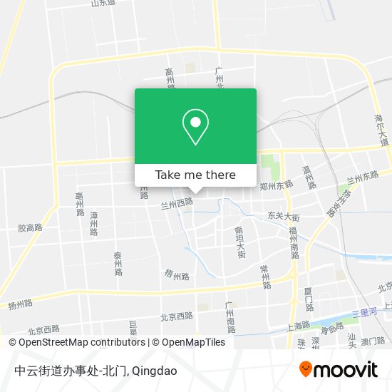 中云街道办事处-北门 map