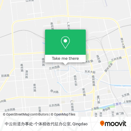 中云街道办事处-个体税收代征办公室 map