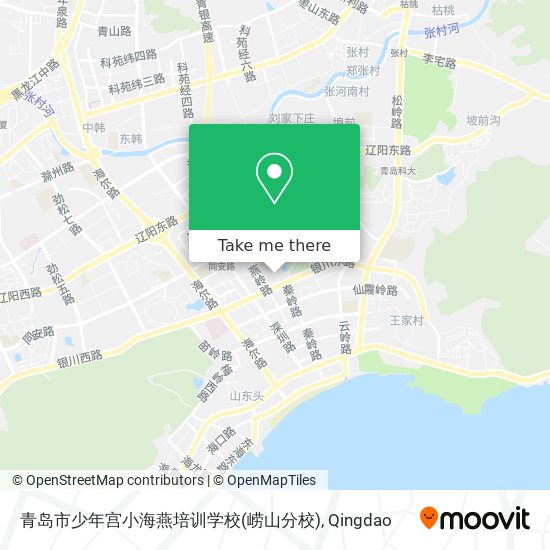 青岛市少年宫小海燕培训学校(崂山分校) map