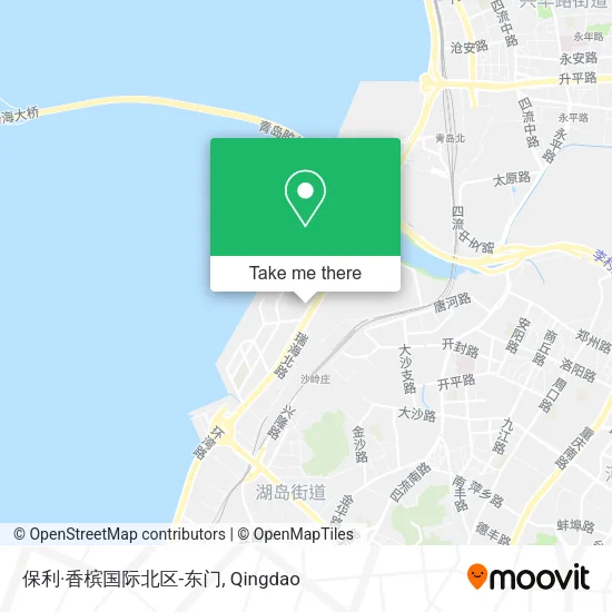 保利·香槟国际北区-东门 map