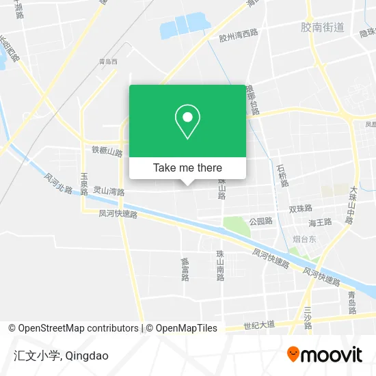 汇文小学 map