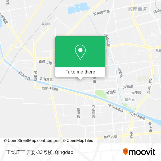 王戈庄三居委-33号楼 map