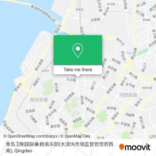 青岛卫刚国际象棋俱乐部(水清沟市场监督管理所西南) map