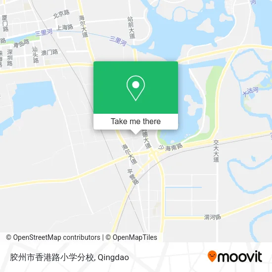 胶州市香港路小学分校 map