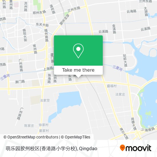 萌乐园胶州校区(香港路小学分校) map