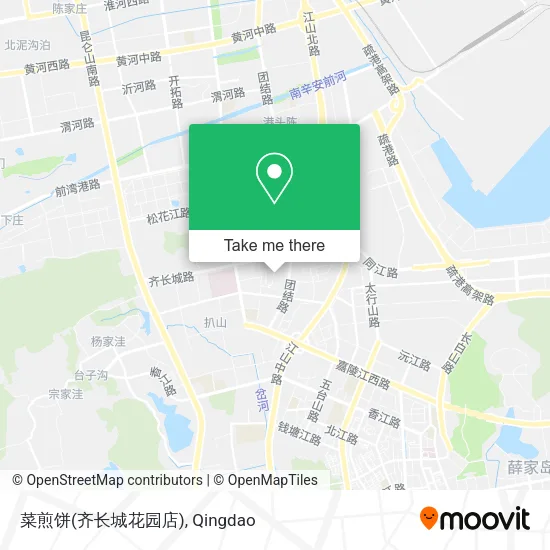 菜煎饼(齐长城花园店) map