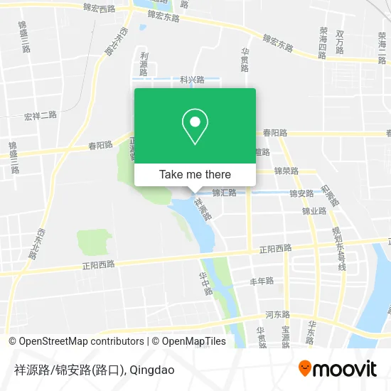 祥源路/锦安路(路口) map