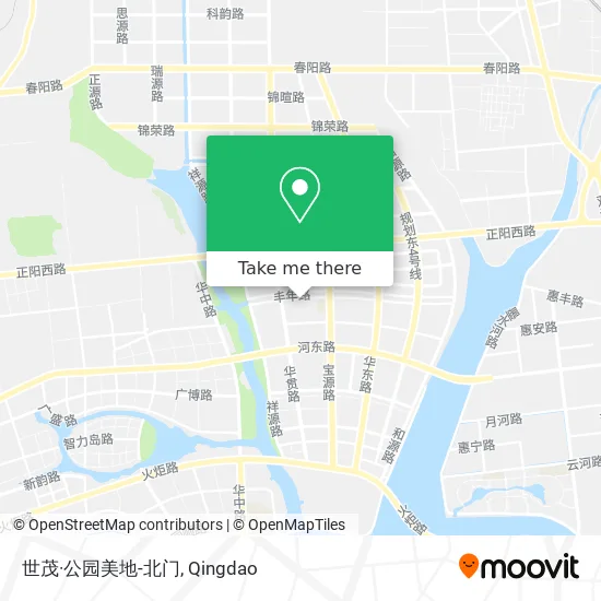 世茂·公园美地-北门 map