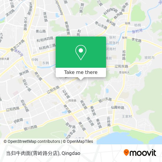 当归牛肉面(霄岭路分店) map