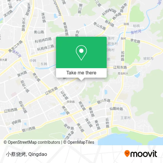 小蔡烧烤 map