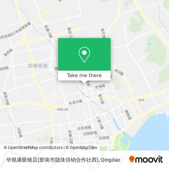 华视康眼镜店(胶南市隐珠供销合作社西) map