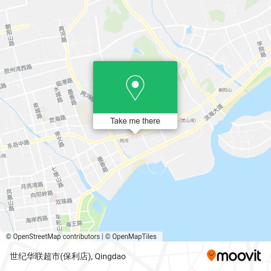 世纪华联超市(保利店) map