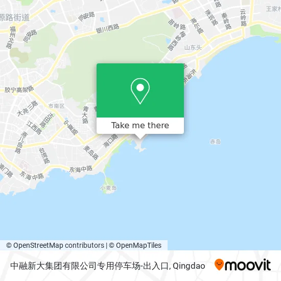 中融新大集团有限公司专用停车场-出入口 map