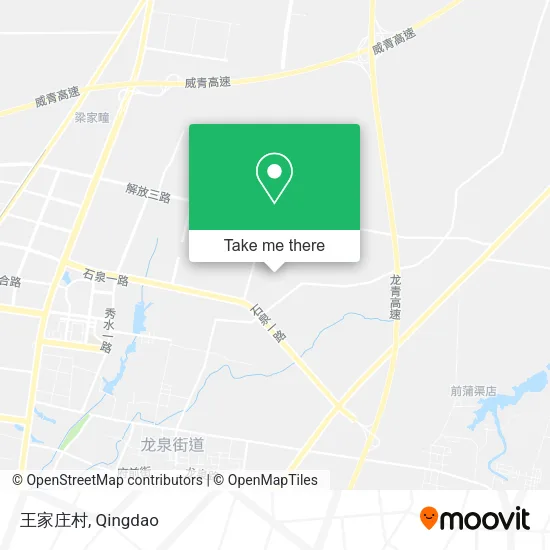 王家庄村 map