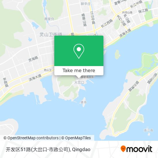开发区51路(大岔口-市政公司) map