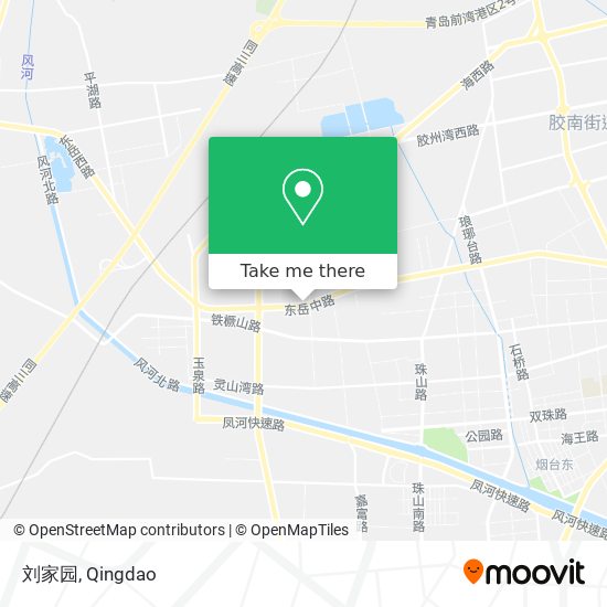 刘家园 map