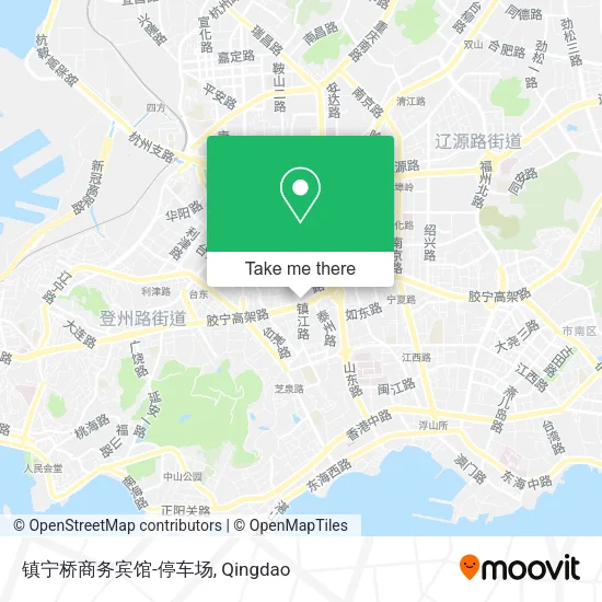 镇宁桥商务宾馆-停车场 map