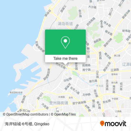海岸锦城-6号楼 map