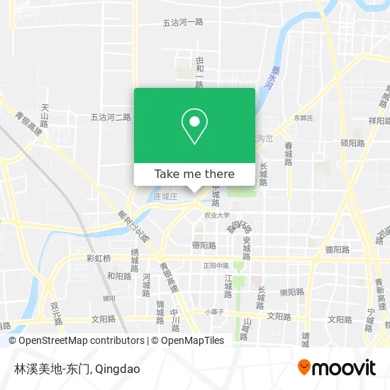 林溪美地-东门 map