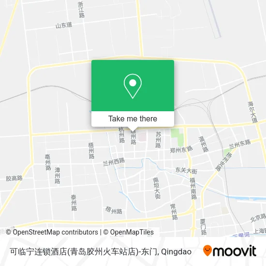 可临宁连锁酒店(青岛胶州火车站店)-东门 map