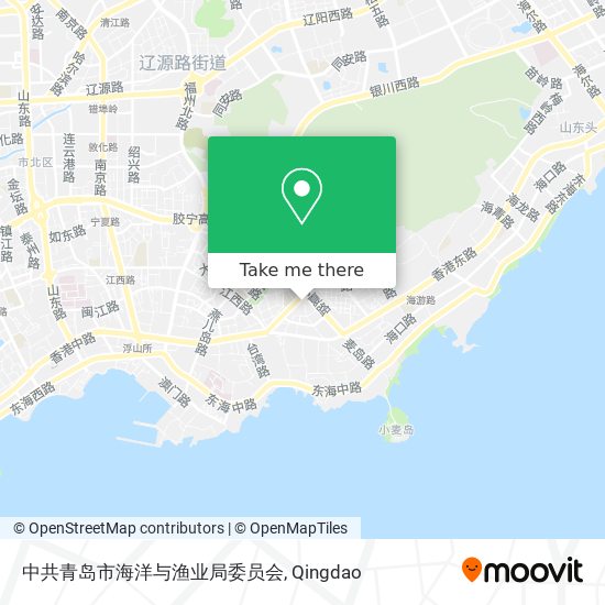 中共青岛市海洋与渔业局委员会 map