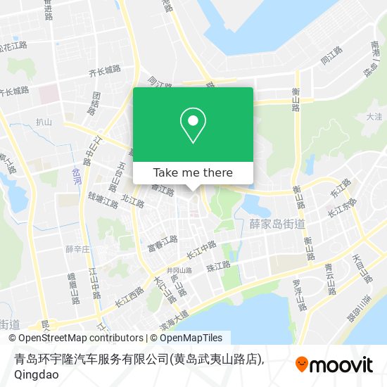 青岛环宇隆汽车服务有限公司(黄岛武夷山路店) map