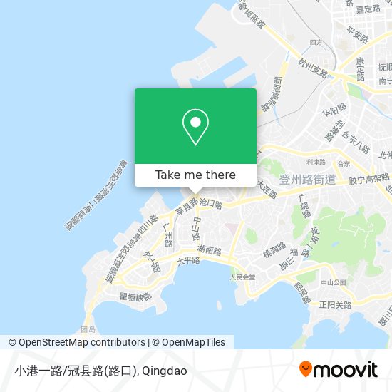 小港一路/冠县路(路口) map