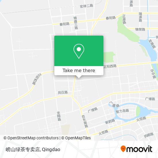 崂山绿茶专卖店 map