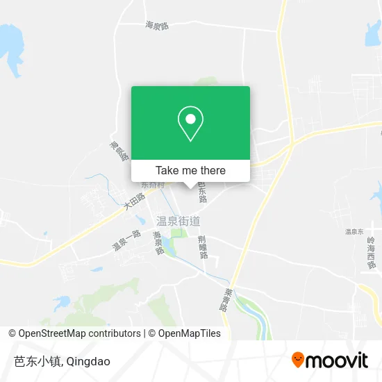 芭东小镇 map