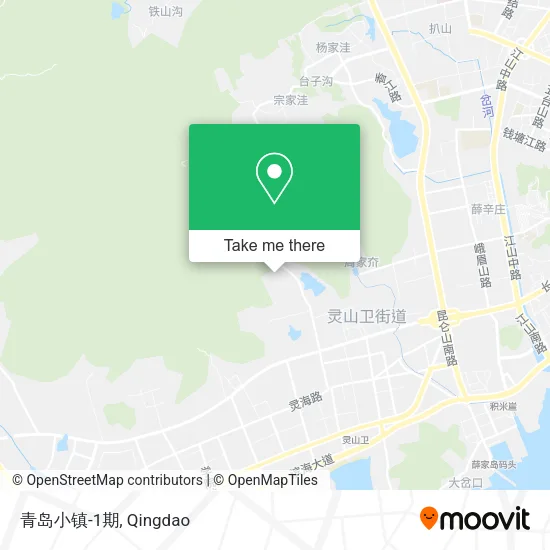 青岛小镇-1期 map