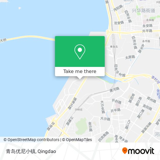 青岛优尼小镇 map