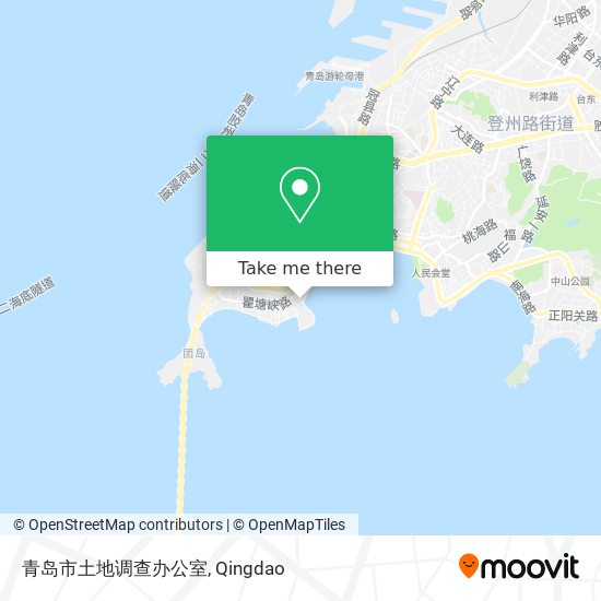 青岛市土地调查办公室 map