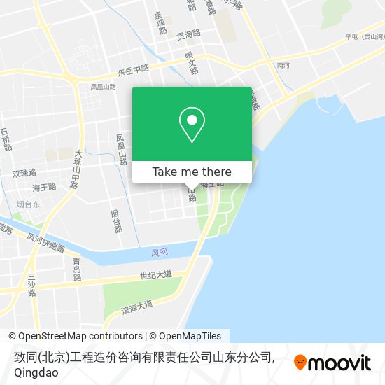 致同(北京)工程造价咨询有限责任公司山东分公司 map