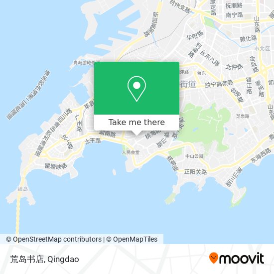 荒岛书店 map