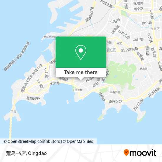 荒岛书店 map