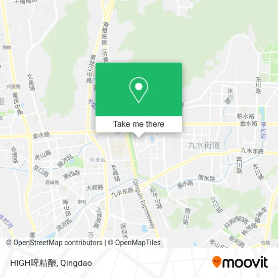 HIGH啤精酿 map